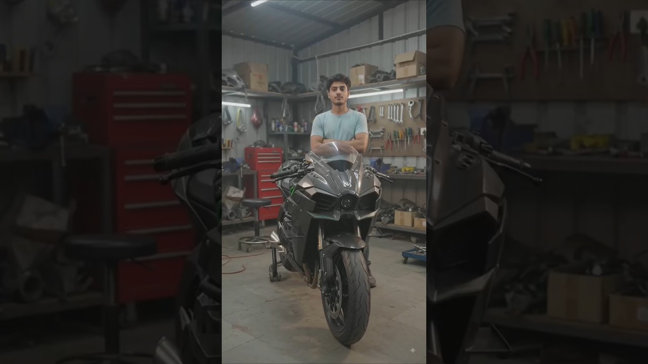 🏍️👨‍🔧🤫 super bike kaise banta hai hydraulic machine mein 🏍️👍👨‍🔧 #bike #viral #new #challange #shorts