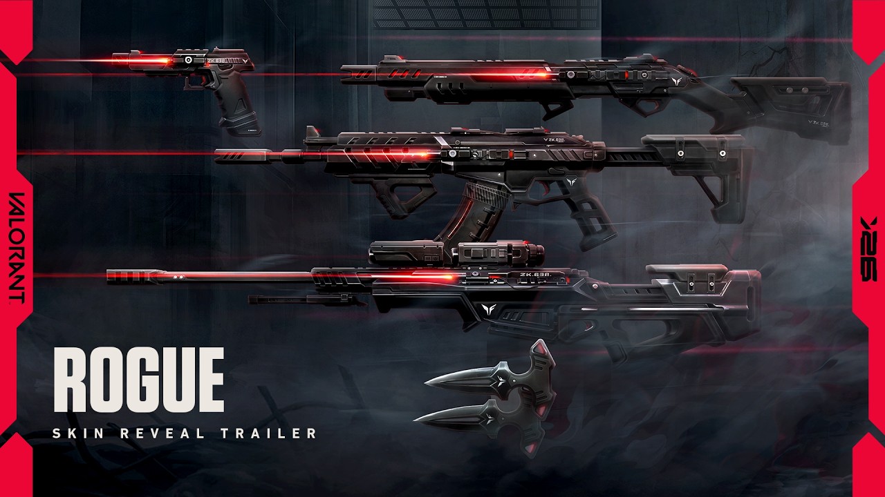 STAY SHARP // Rogue Skin Reveal Trailer - VALORANT