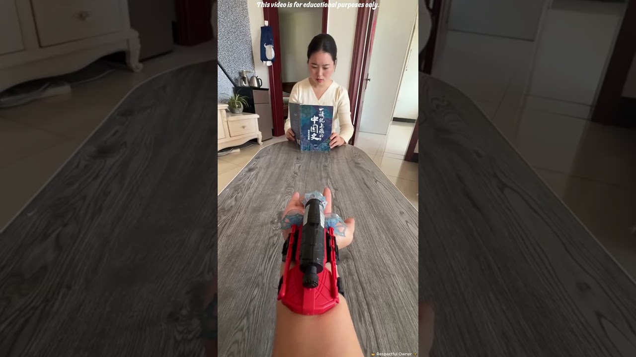 This Boy Built a Real Spider-Man Web Shooter! 🕷️😱 #shorts