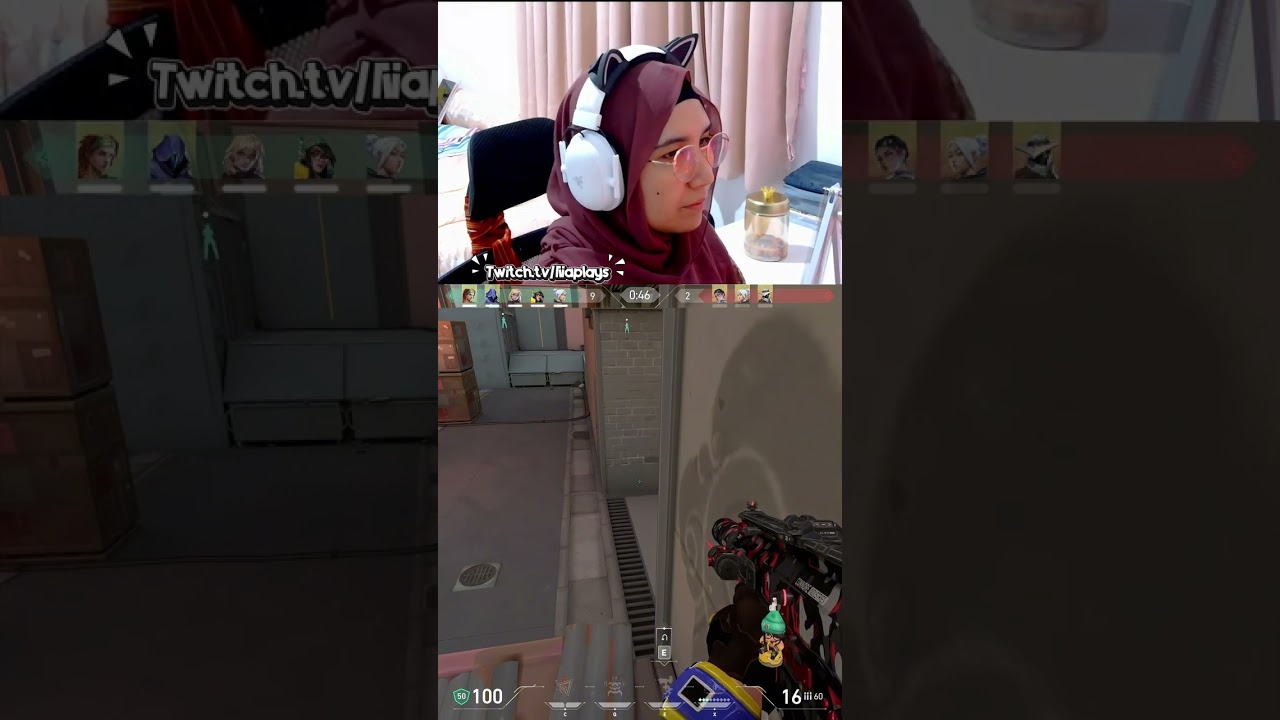 TOO CLOSE for the ACE, grrrrrr! 🦁😭💀  #valorant #killjoy #girlstreamer #liiaplays