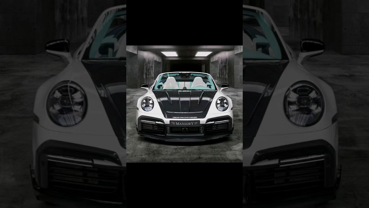 Porsche 911 Turbo by Mansory 🤍💙🖤 #porsche #porsche911 #911 #turbo #supercars #cars #shorts #new