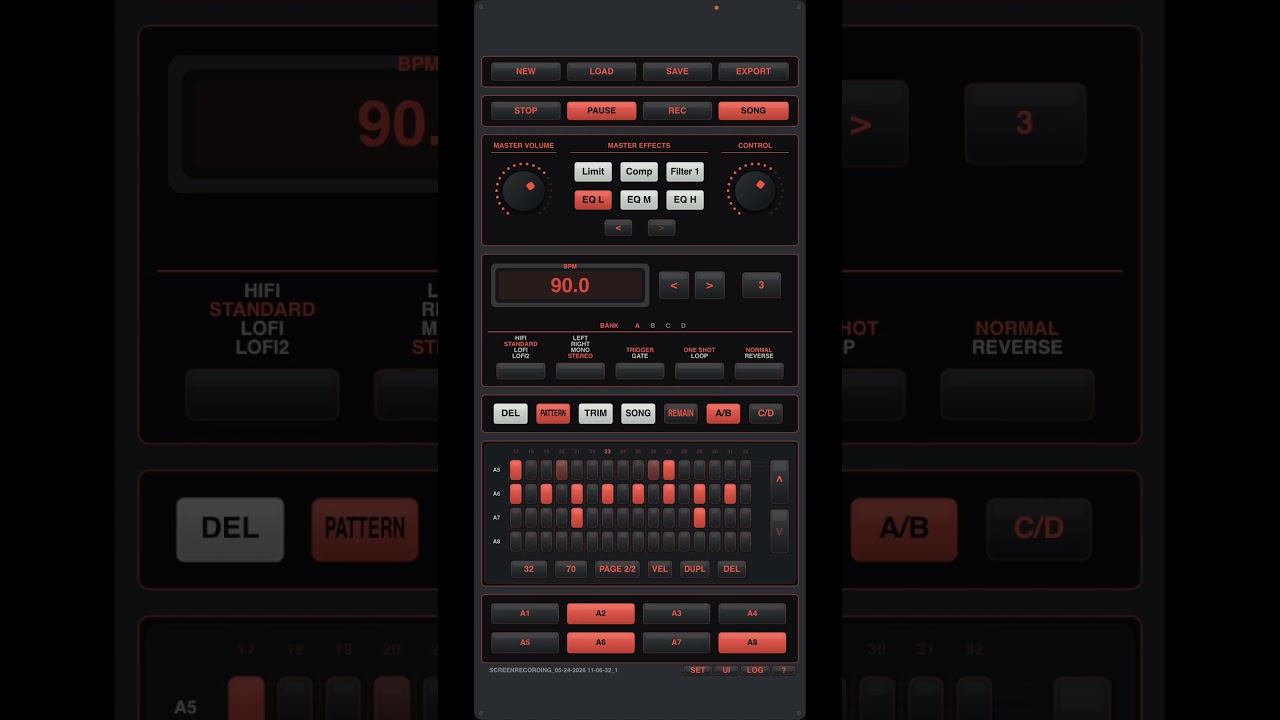 Mobile beat maker #vu202 #beats
