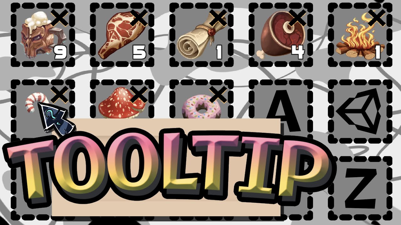 Unity 2D Tooltip UI on Inventory System From A To Z (2/2)