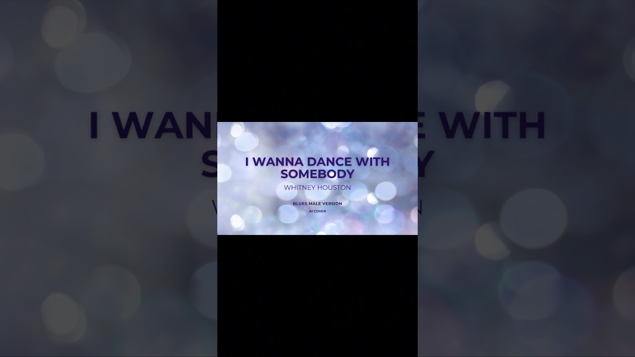 WHITNEY HOUSTON - I WANNA DANCE WITH SOMEBODY -(MALE BLUES VERSION)#aicover #aimusic #viral #whitney