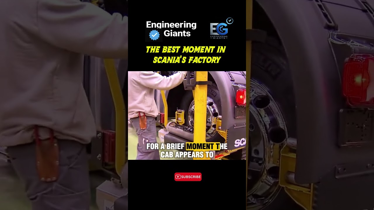 THE BEST MOMENT IN SCANIA'S FACTORY🚛🏭