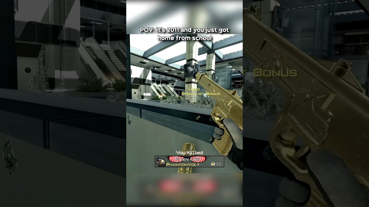 forget homework it’s MOAB time #callofduty #nostalgia