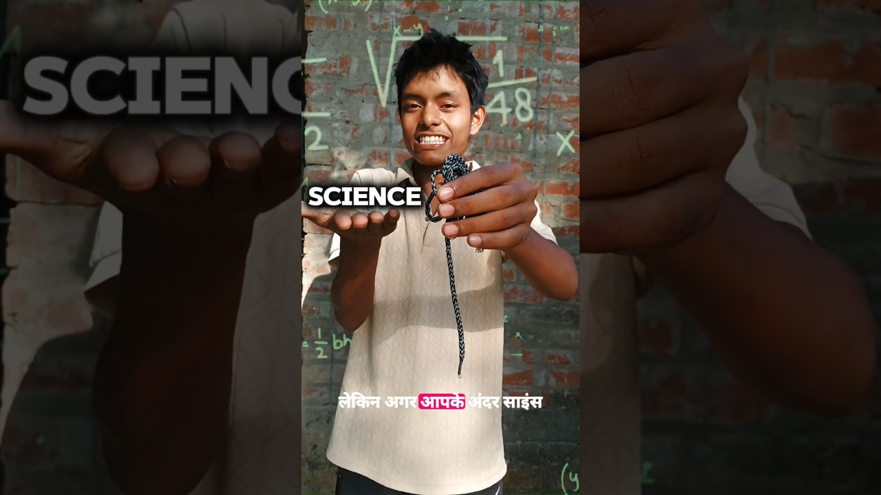 How a Rope Filled a Glass with Water! 💧🪢 | Science Trick#sciencetrick #physics #RopeTrick