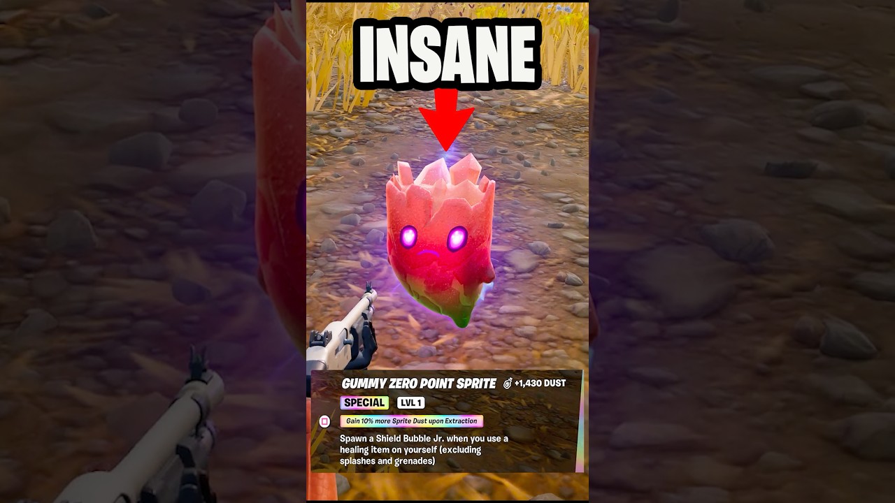 The GUMMY ZERO POINT SPRITE In The Wild 😭