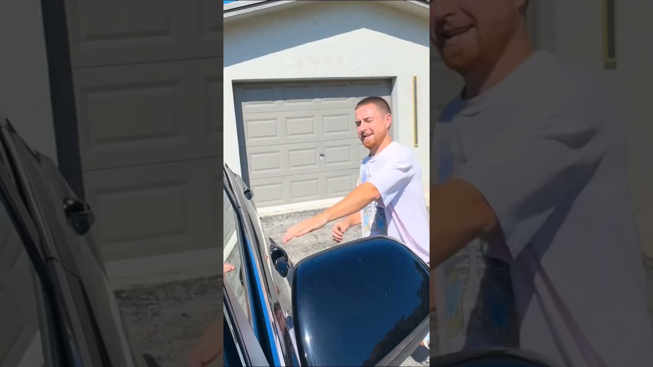 Spider Escape Car Trick 🕷️🚗#shorts #woodworking #virelshorts #smartphone