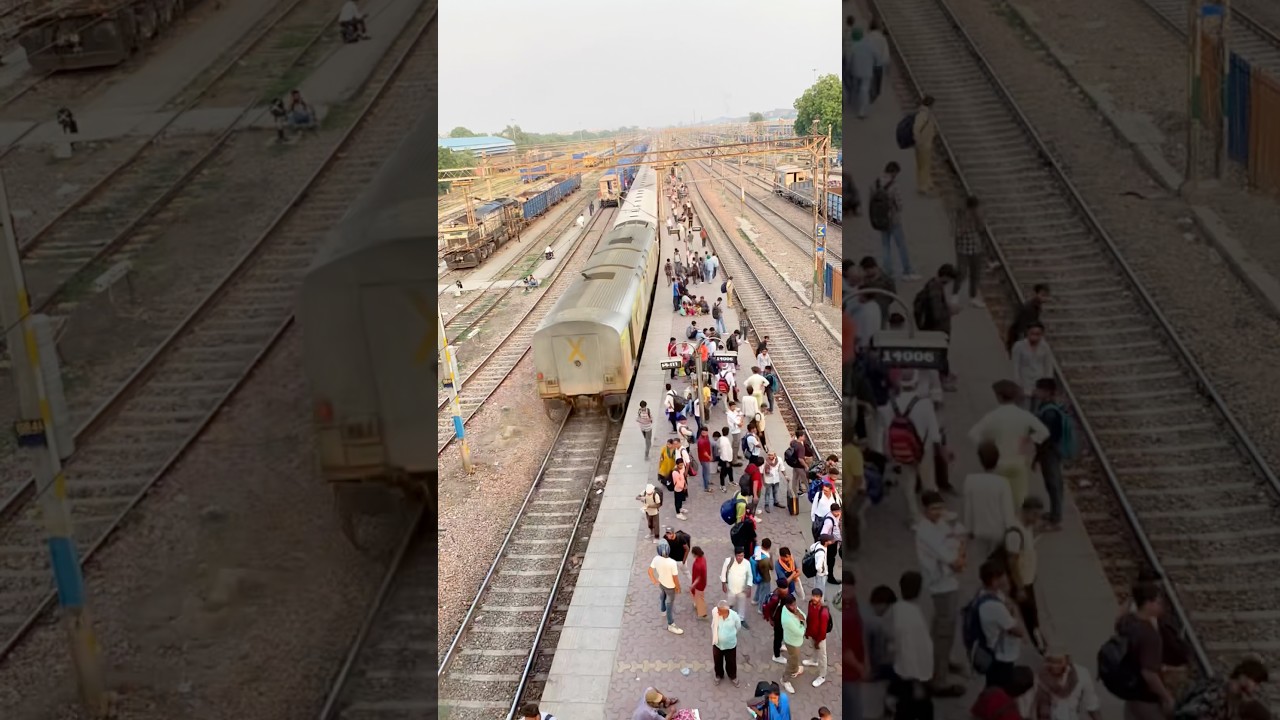 😱 Missed Train Moment# indian Railway