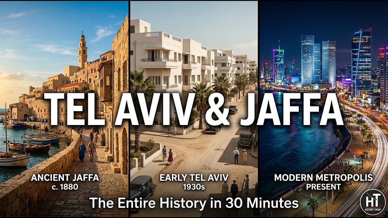 The Entire History of Tel Aviv & Jaffa in 30 minutes