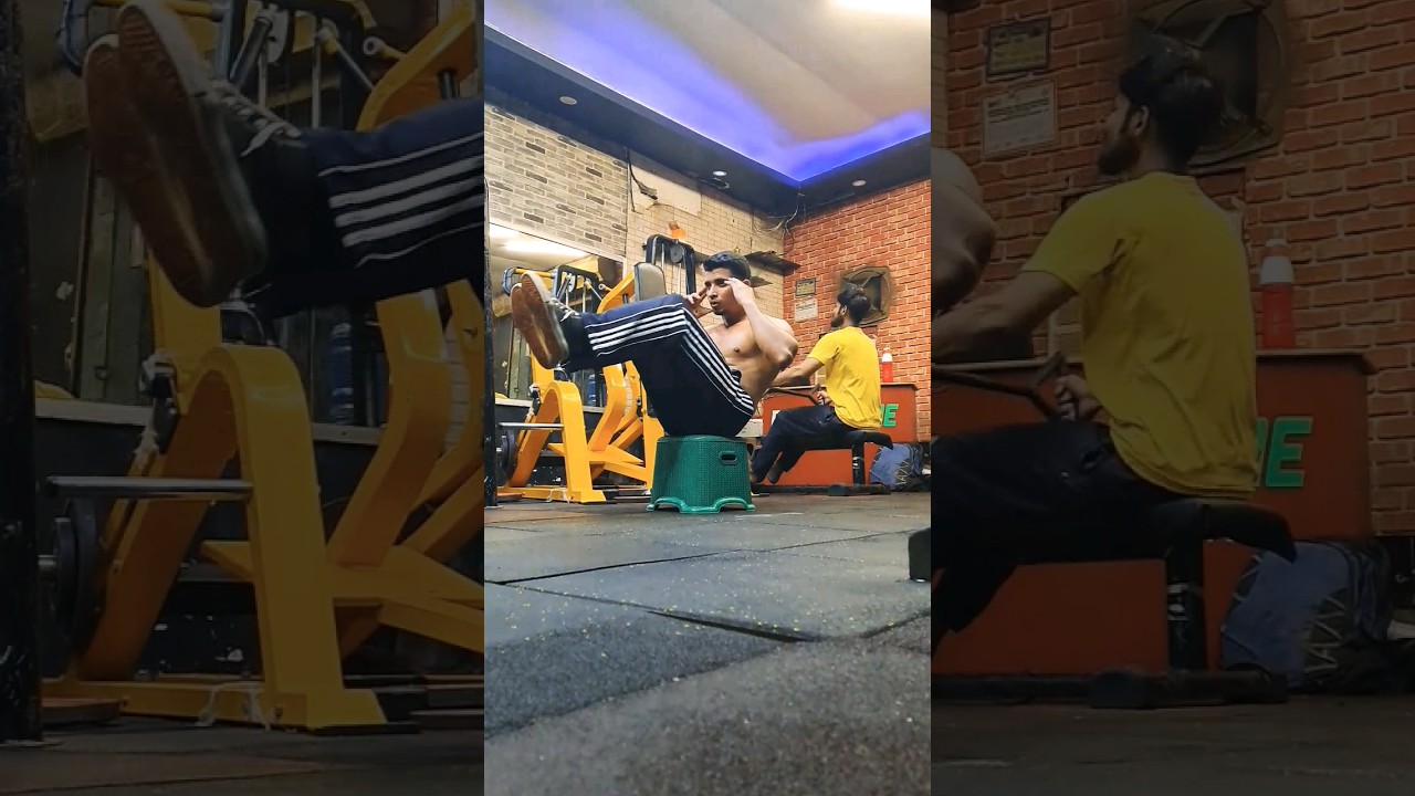 6-Pack Abs Workout 🔥 #absgym #absfitness #absworkout #fatloss #trending