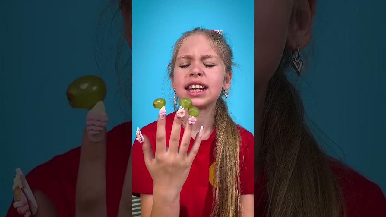 🧼✨ Dirty Nails? Time for a Clean-Up! #shorts #kids