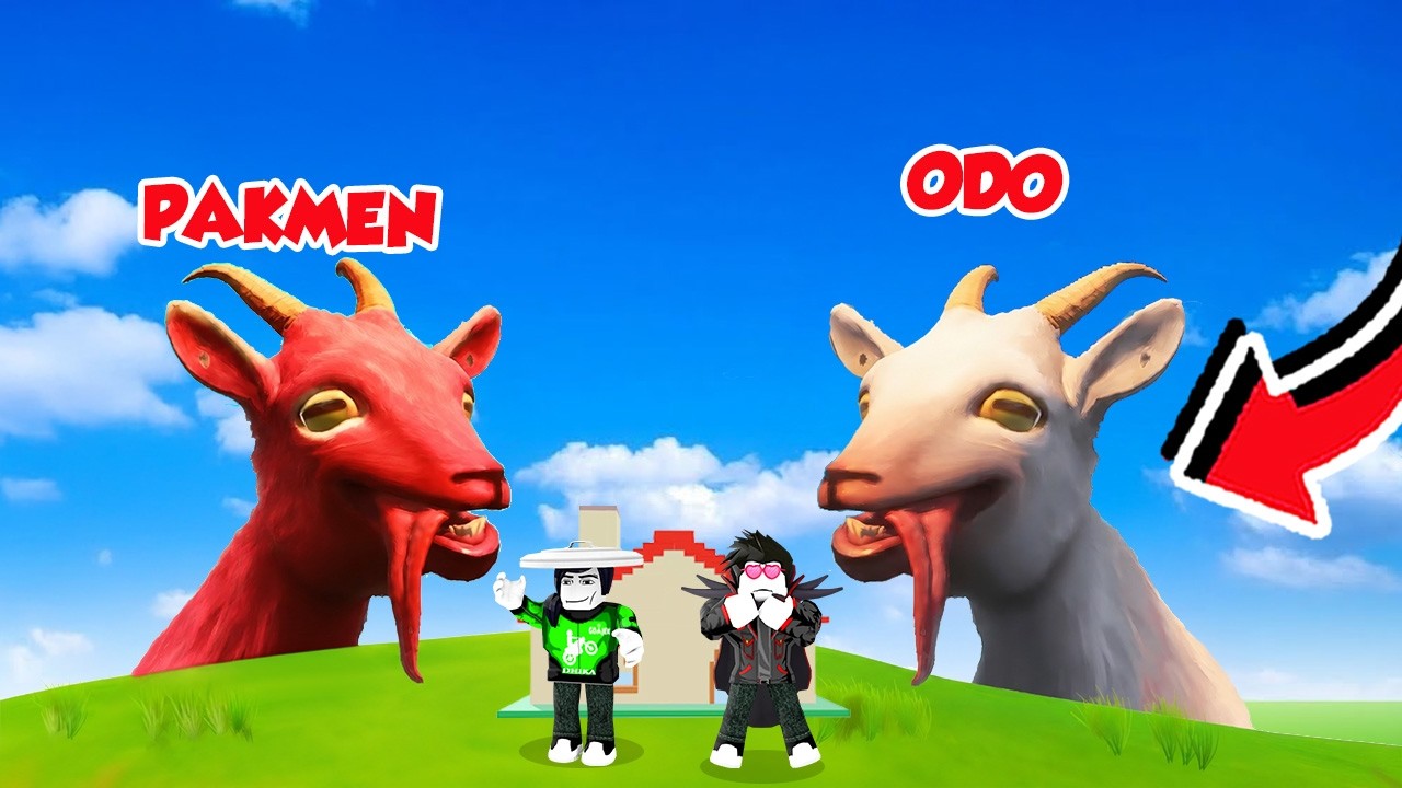 KITA DIKUTUK JADI KAMBING PALING RUSUH DAN NGAKAK!!! - GOAT SIMULATOR 3
