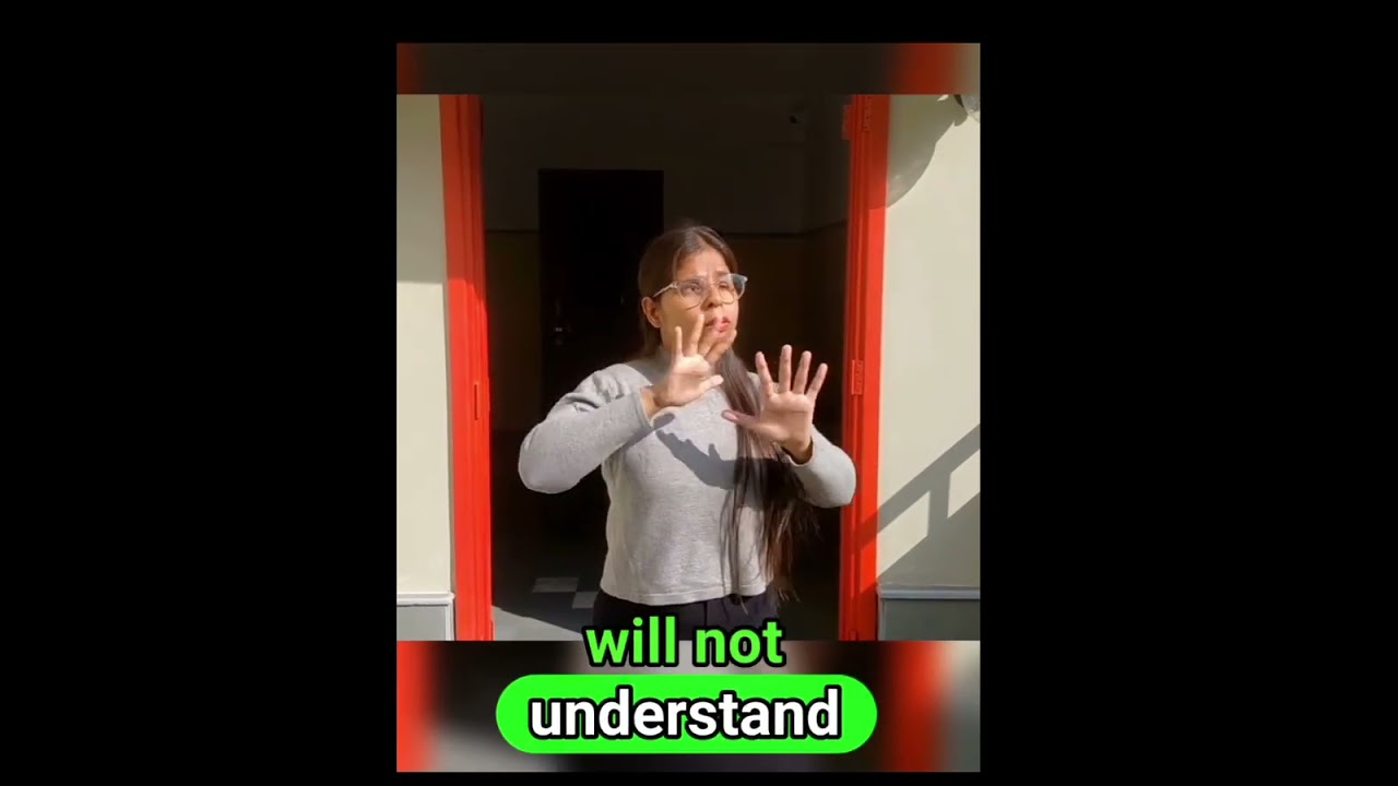 Deaf people want equal job opportunity, Learn Indian sign language. #indiansignlanguage