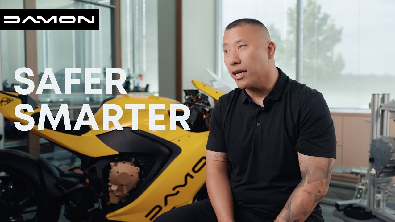 AI Meets Motorcycle Safety: Damon’s Vision for Safer, Smarter Riding