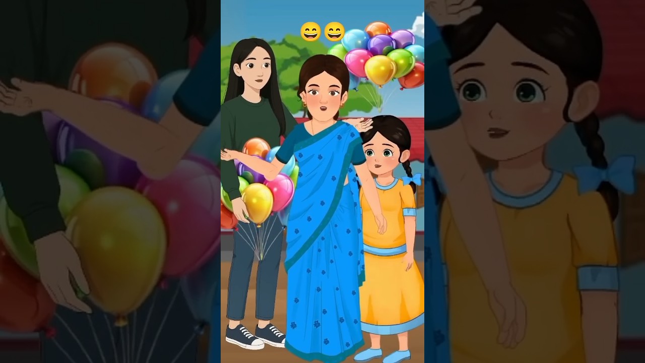 দিদি,দিদি, আমাকে একটা বেলুন দে #funny #reels #shorts #কার্টুন #animatedcartoon #animation #cartoon