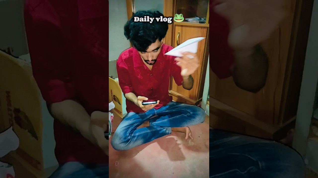 Daily vlog 🐸 part 35 #funny #minivlog #comedy #youtubeshorts