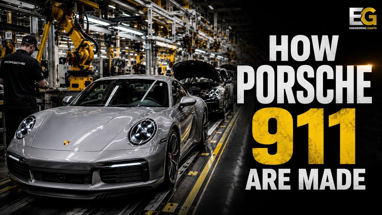 How Porsche 911 Is Made | Inside Porsche's Legendary Factory