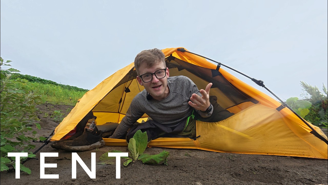 I live in a tent now
