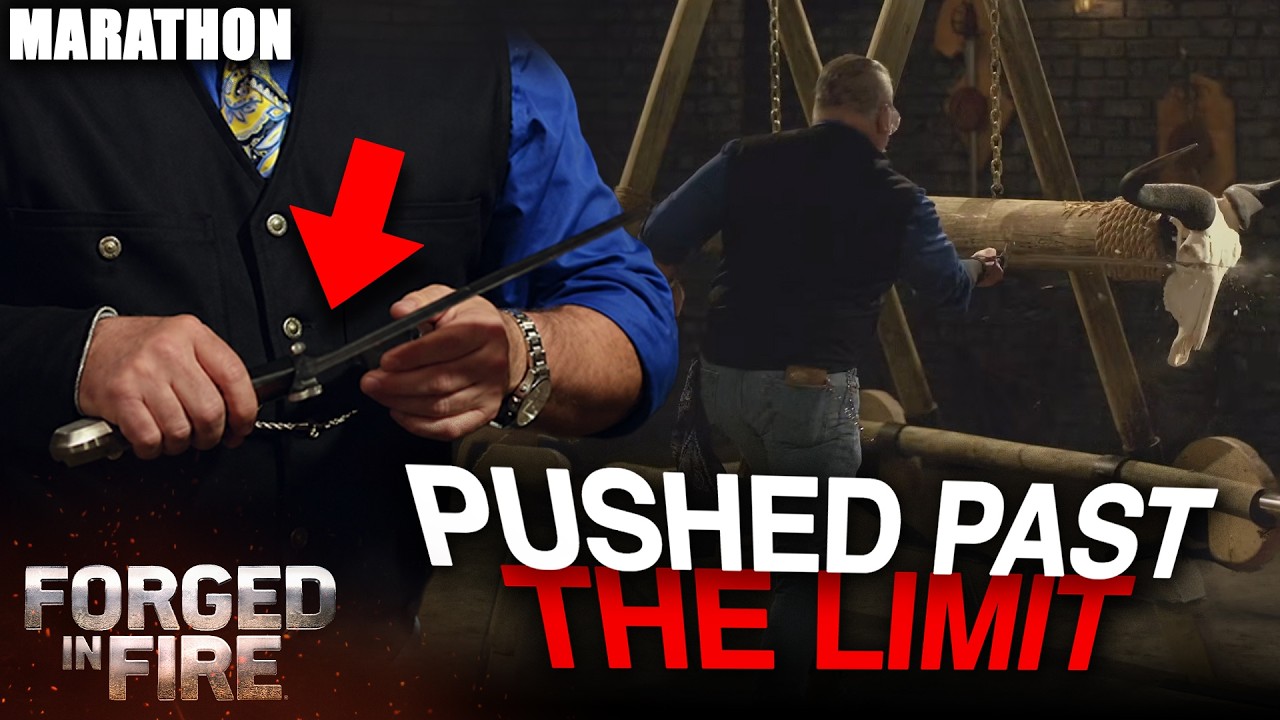 2 Hours of Legendary Blades Being Tested Until They Bend or Break | Marathon | Forged in Fire