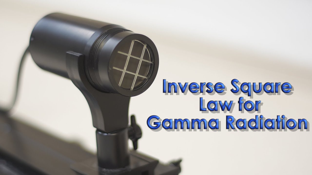 Inverse Square Law for Gamma Radiation