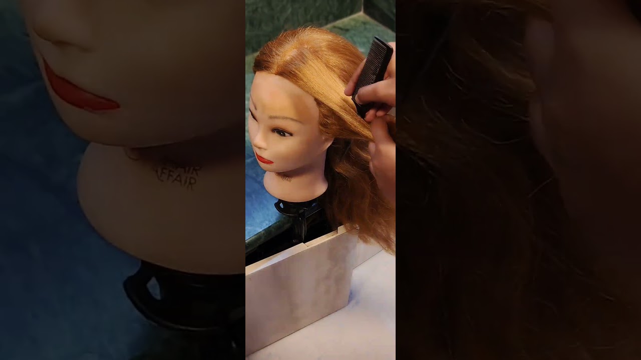 2 minutes hairstyle ☺️#mustwatch #hairstyle #viral #shortvideo #youtubeshorts #shortsfeed