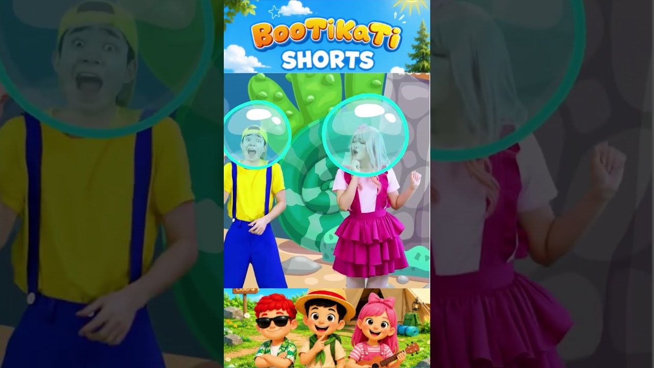 Knock knock, who's at the door? | Kids Song With Bootikati Shorts | Nursery Rhymes For Toddlers