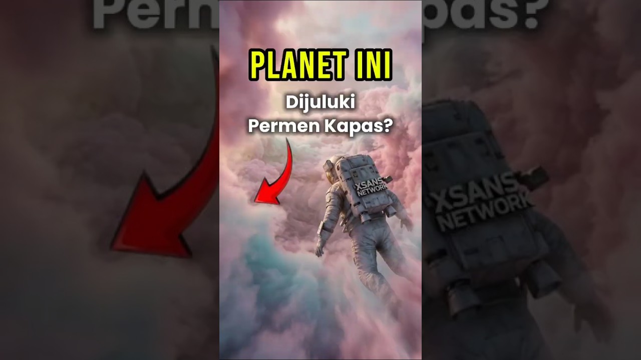 Ini Planet atau Kapas Raksasa? 🤔                        #space #science #astronomy  #faktaunik #fypシ