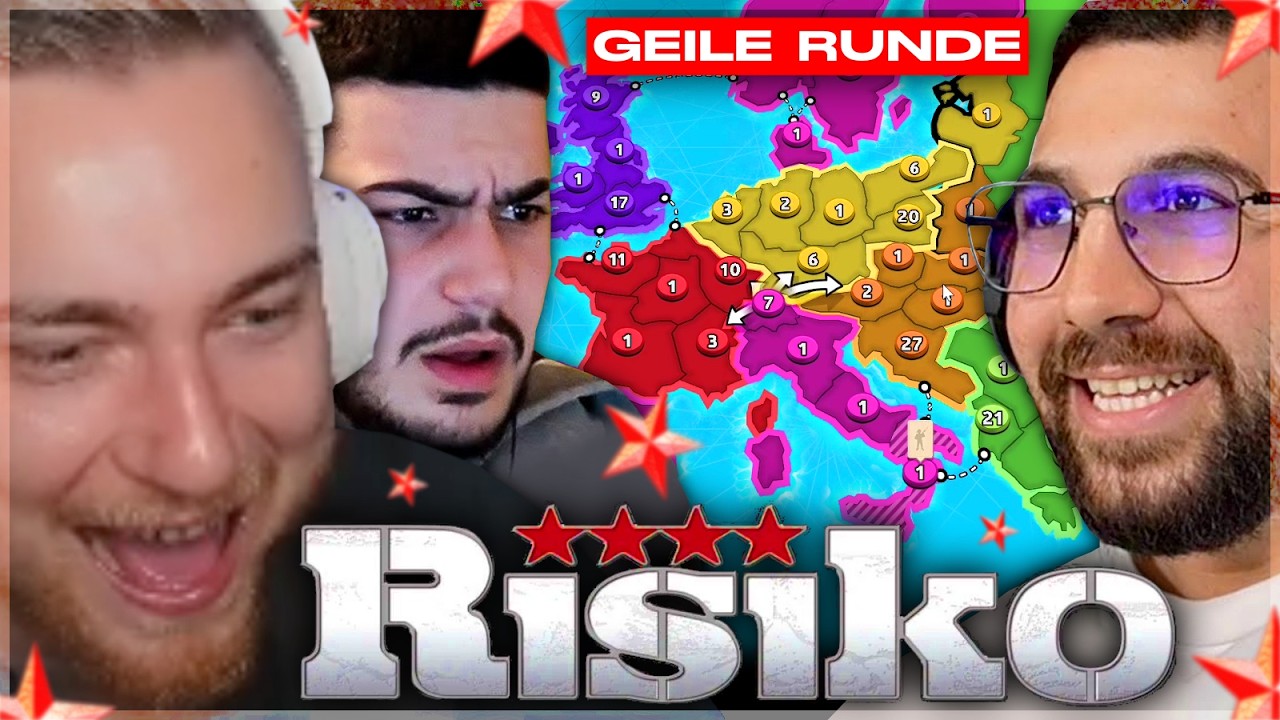 DIE BESTE RUNDE! 🏆 Risiko vs Eli, Mert, Coach, Rohat & Seyyn 🎲 | SolutionPlayz