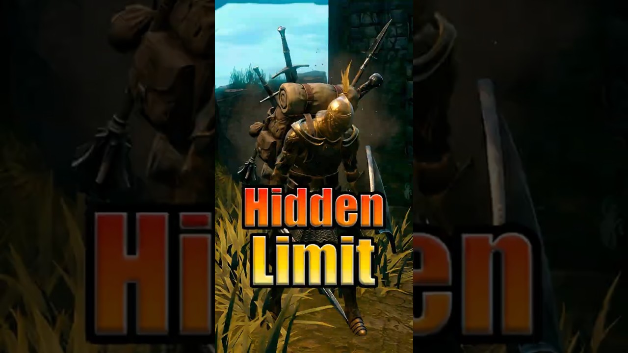 The weirdest mechanic in Dark Souls #gaming #darksouls #shorts