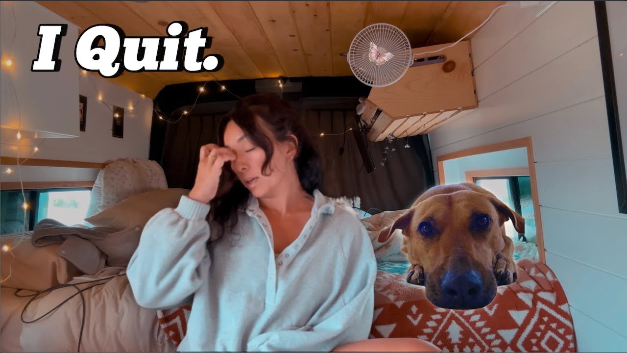 Quietly Quitting Society To Live Van Life