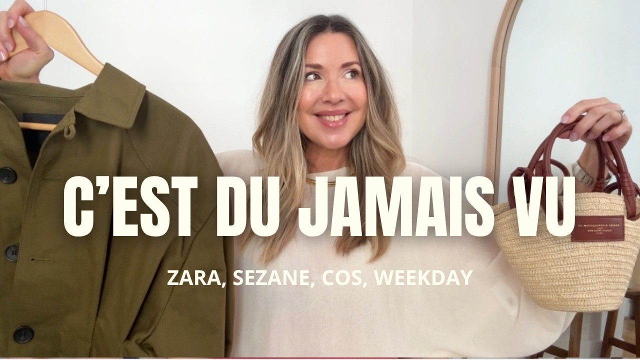Attention : ces nouveautés printemps-été sont incroyables (ZARA, SEZANE, COS, WEEKDAY...)