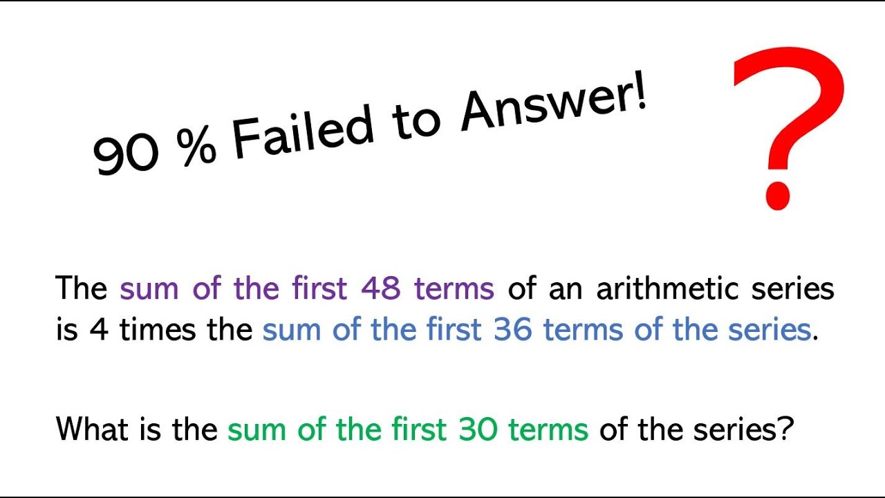 Most People Cannot Do This GCSE Question