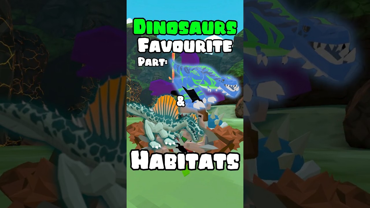 Dinosaurs Favourite ￼￼Habitats In UG! #ugvr #ug #vr #gaming #new #shorts #fyp #habitat #dinosaur