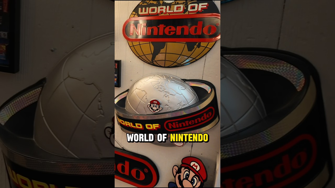 World of Nintendo 🌎 #retrogameroom #retrogaming #nintendo #nes