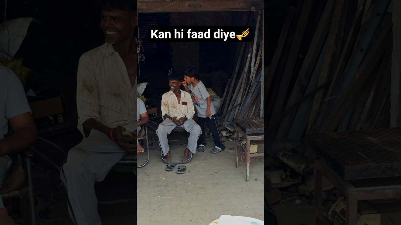 Kaan hi faad diye 🎺🎷.#prank #sameerabdullaprank01 #fyp