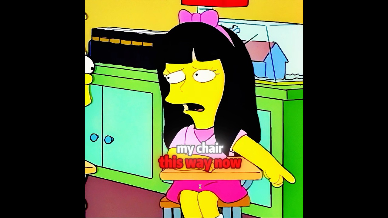 Bart gets rejected by a girl he's trying to pursue #animation #thesimpsons #simpsons