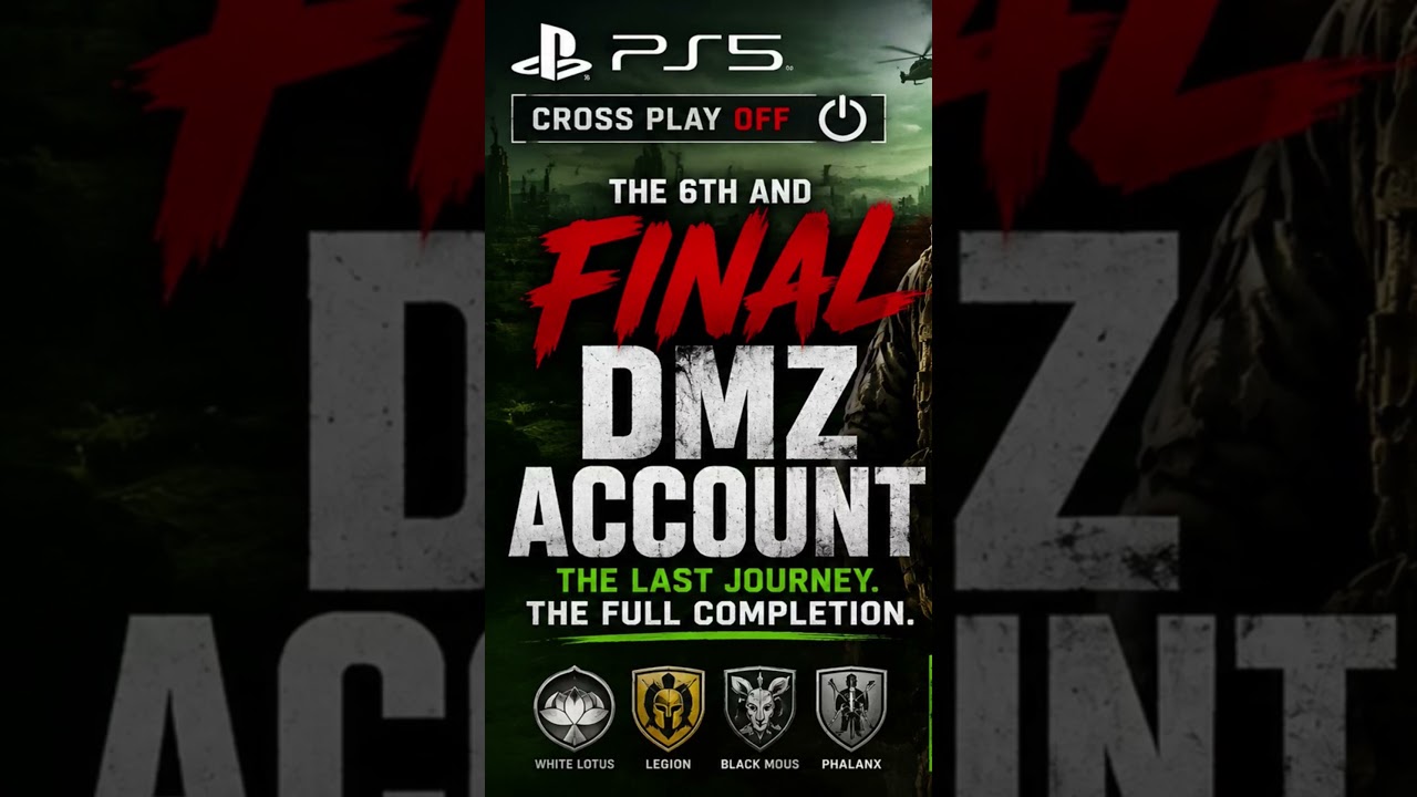 FINAL DMZ ACCOUNT! MW2 from start to finish will be covered! CAMPAIGN, MULTIPLAYER & DMZ!