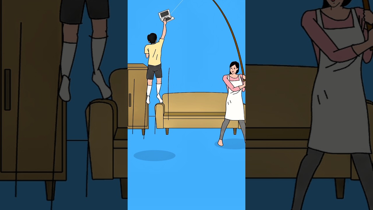 bocah kecanduan gadget part 32 #animation #animasi #animasilucu #kartun #cartoon #shorts #games