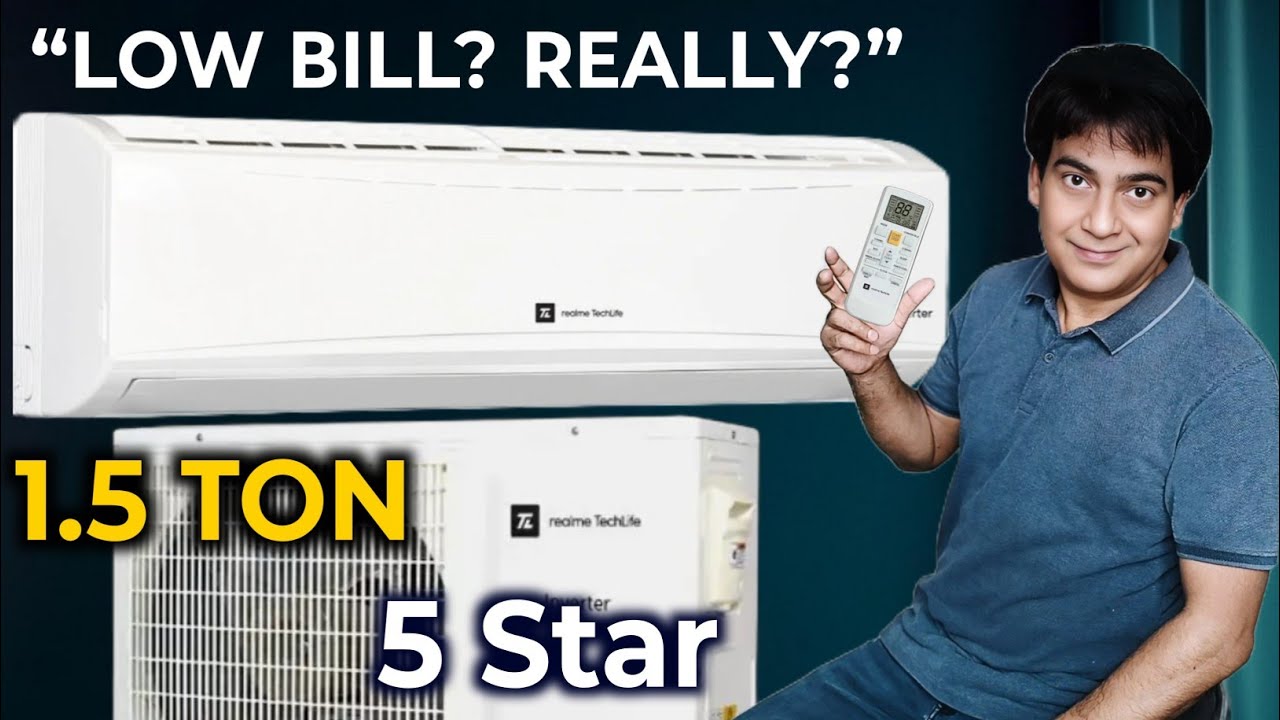 Realme Techlife AC 2026 | Best 1.5 Ton AC 2026 | Realme 1.5 Ton 5 Star Inverter AC | Best Split AC