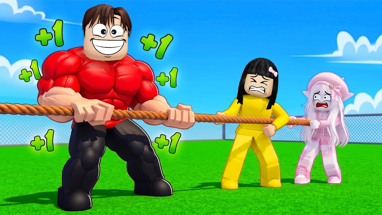 Yuta Mio Latihan Tarik Beban Berat Untuk Menang Duel Dan Jadi Raja Tarik Tambang | ROBLOX