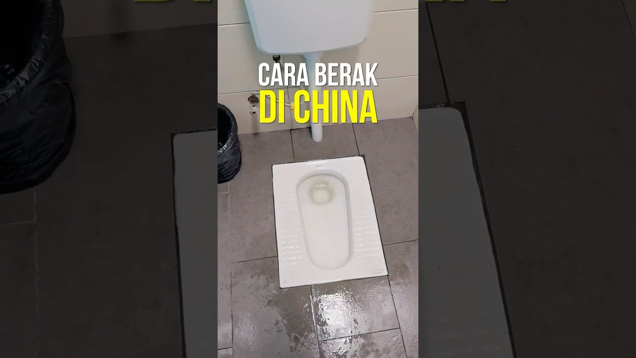 Cara Berak Di China! (Tandas Takde Air & Tisu?) 🇨🇳 #TravelTips #ChinaTravel #zhangjiajie