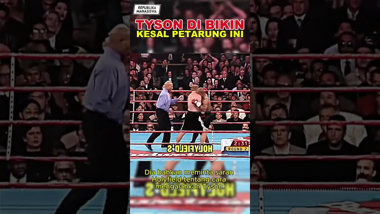 MIKE TYSON DI BIKIN KESAL PETARUNG INI!!  #ufc #mma #boxing #sport #sports