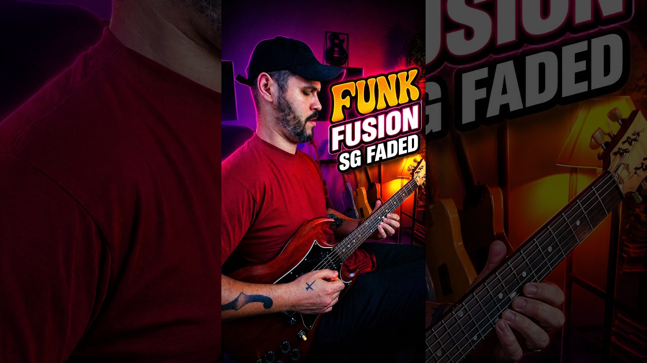 Funk Fusion SG Faded #gibsonsg #gibsonguitars #guitarsolo #bluesguitar #rockguitar #guitarist