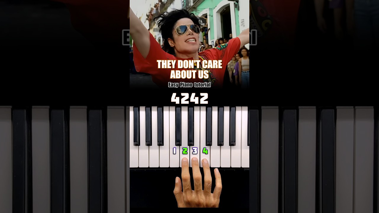 They Don't Care About Us - MJ (Easy) 🎹 Piano tutorial