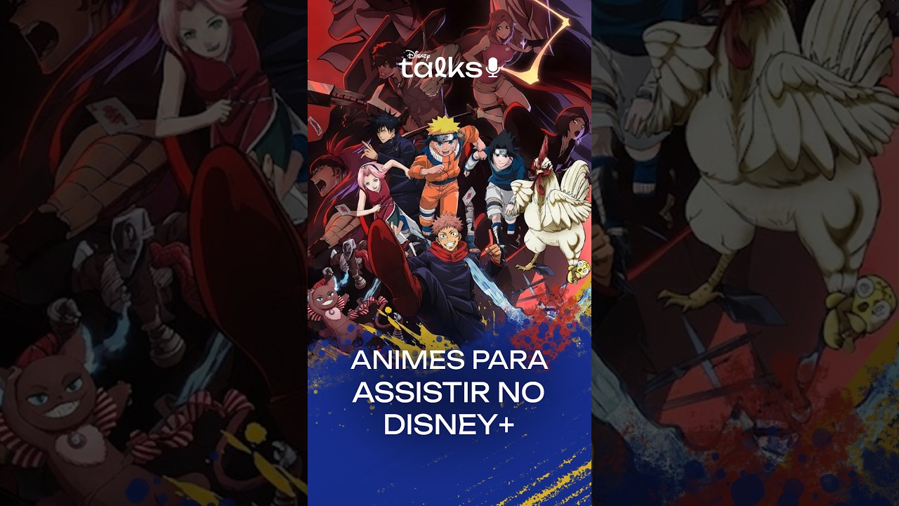 Disney Talks especial sobre os animes disponíveis no Disney+.