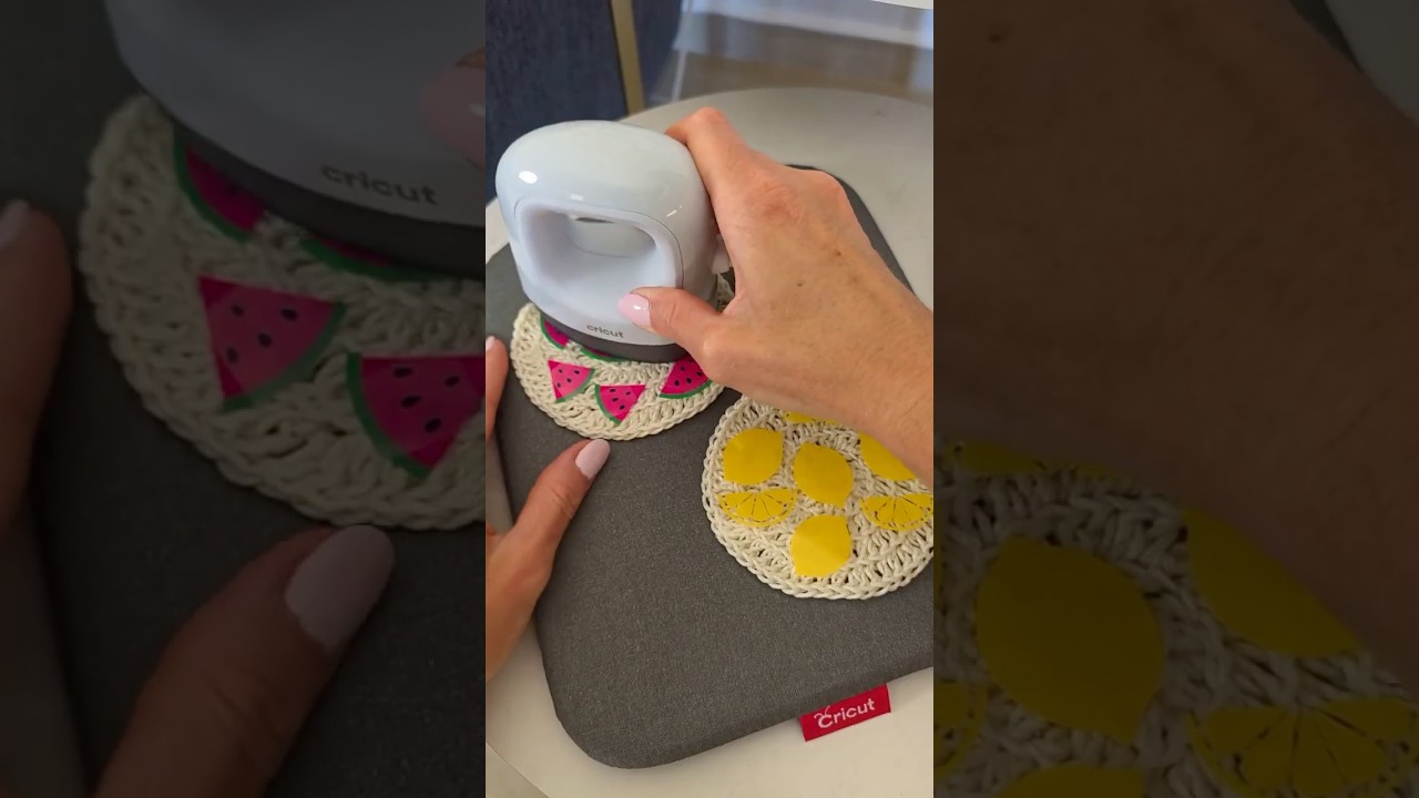 Handmade Fruit Crochet Coasters 🍓