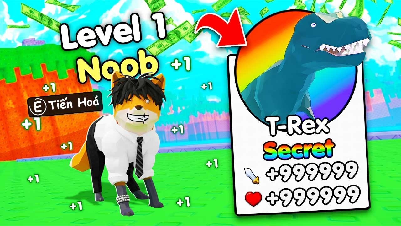 DR4GONS Đã Bắt Đầu Từ NOOB Với SECRET MẠNH NHẤT Trong +1 Speed Evolve | Roblox