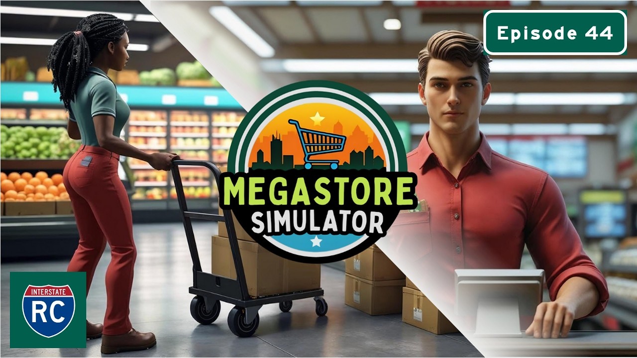 More Warehouse Expansion as the Grocery Department Expands!  Megastore Simulator - Episode 44